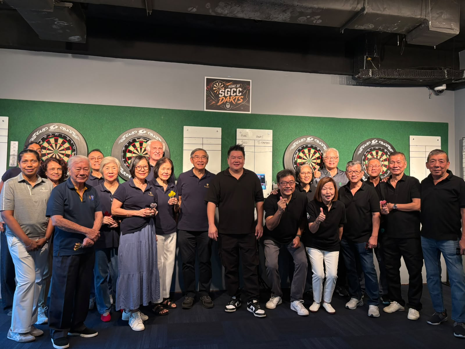 SGCC and TCdarters players together at Serangoon Gardens Country Club